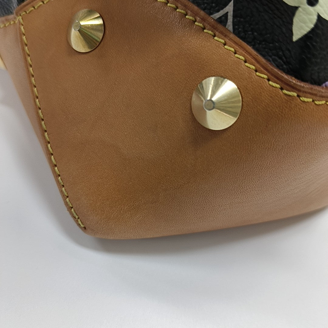 LV × TM JUDY Monogram Coated Canvas Black