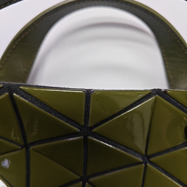 Special Material Shoulder Bag Green