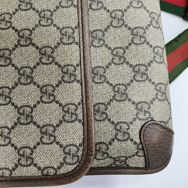 Neo Vintage Small Monogram Coated Canvas Beige