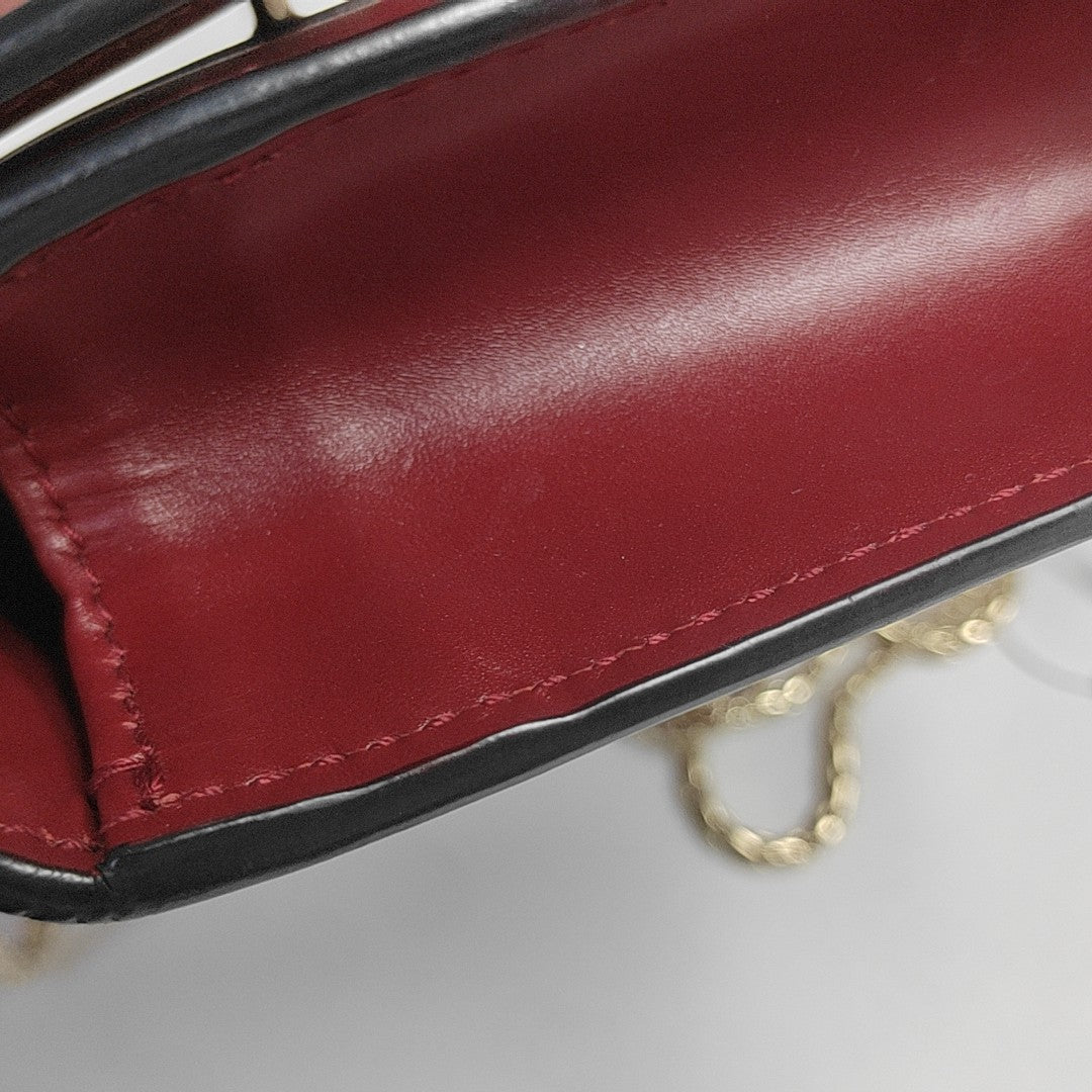 SERPENTI FOREVER Small Calfskin Red
