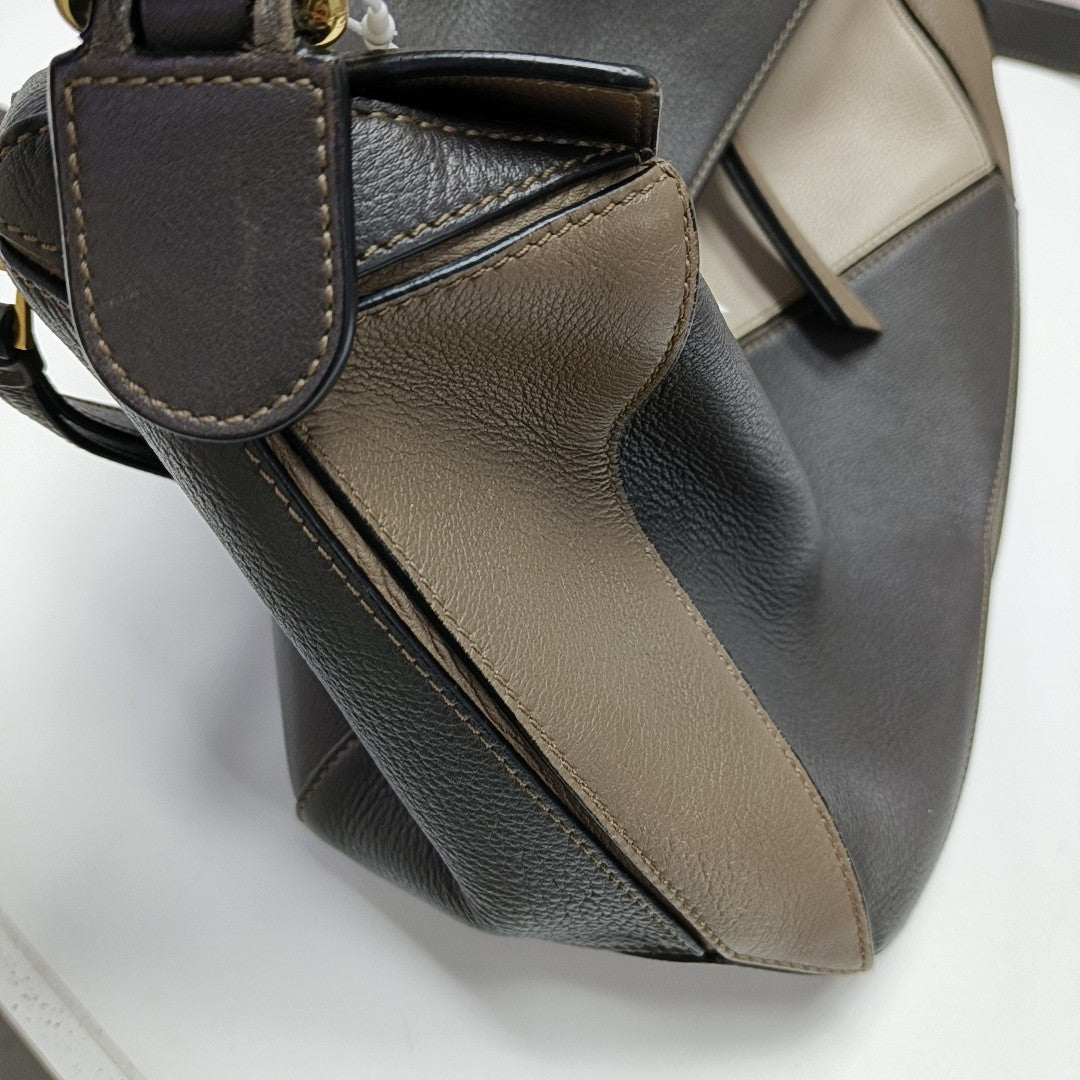 Puzzle Medium Calfskin Multicolor