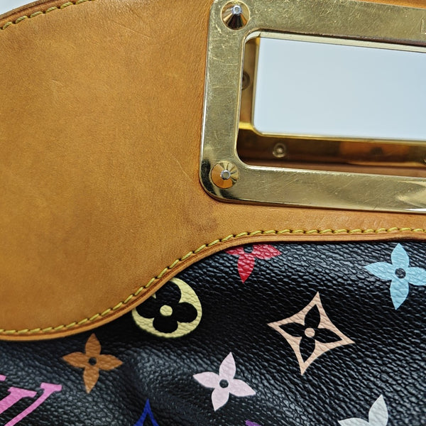 LV × TM JUDY Monogram Coated Canvas Black