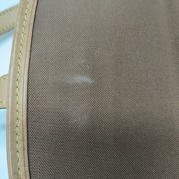 SOLOGNE PM Monogram Coated Canvas Brown