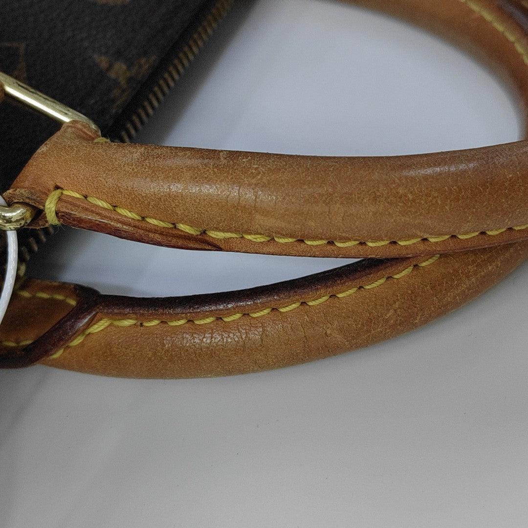 SPEEDY 30 Monogram Coated Canvas Brown