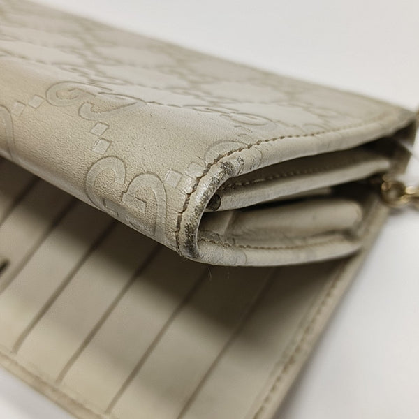Monogram Calfskin Top Handle Bag Beige