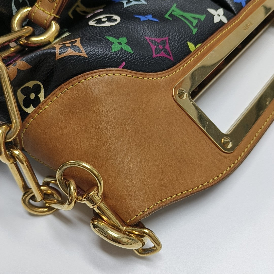 LV × TM JUDY Monogram Coated Canvas Black