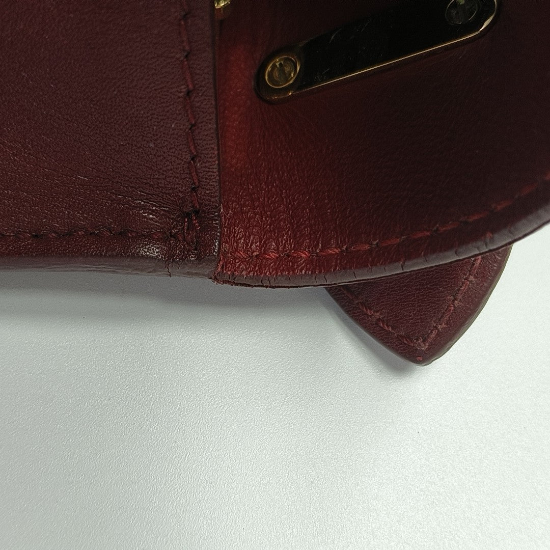 Gancino Calfskin Red