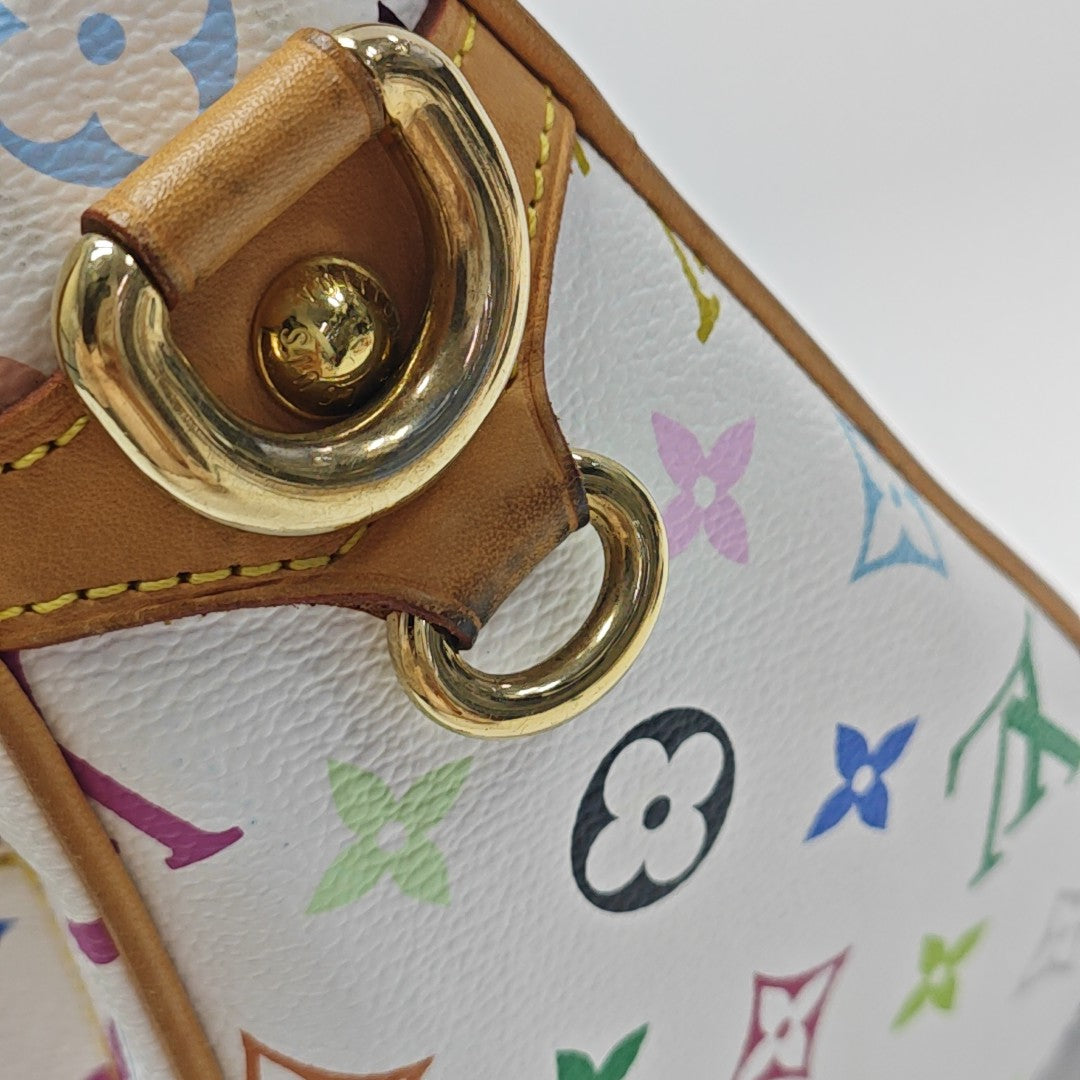 LV × TM RITA Monogram Coated Canvas White