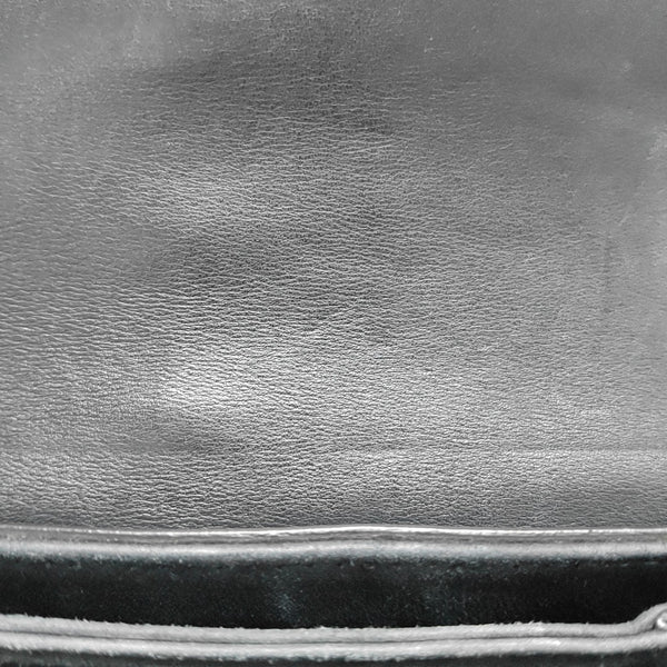 Calfskin Shoulder Bag Black