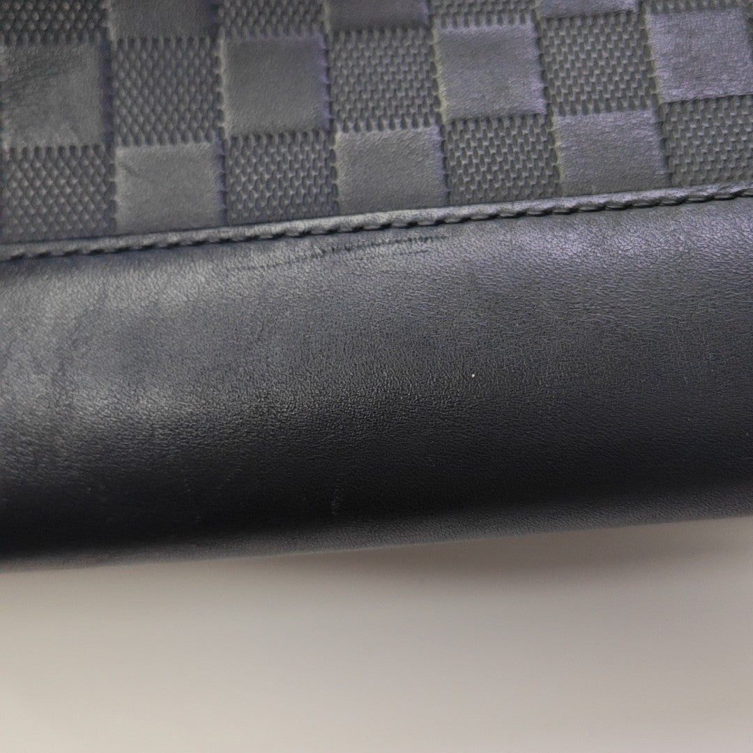 AVENUE Damier Calfskin Blue