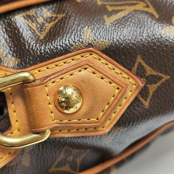 RETIRO GM Monogram Coated Canvas Brown
