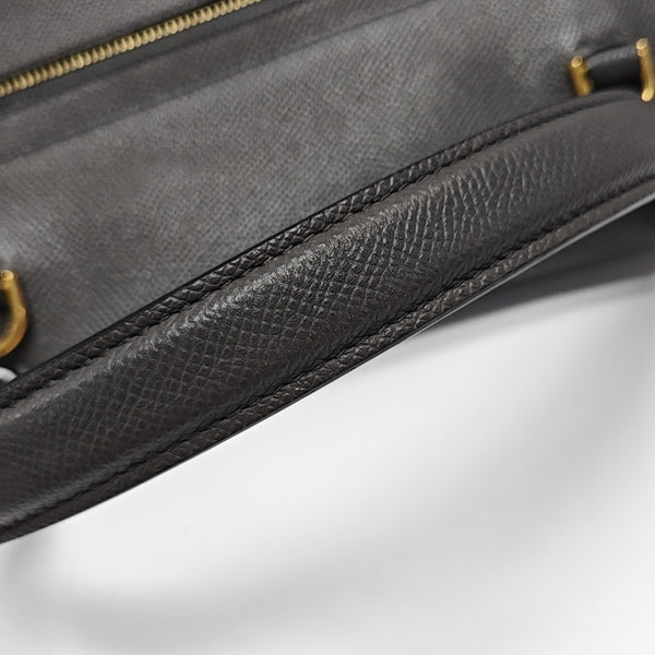 BELT Mini Calfskin Gray