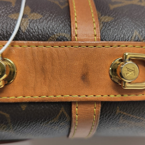 DUFFLE Monogram Coated Canvas Brown