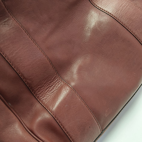 Calfskin Tote Bag Red