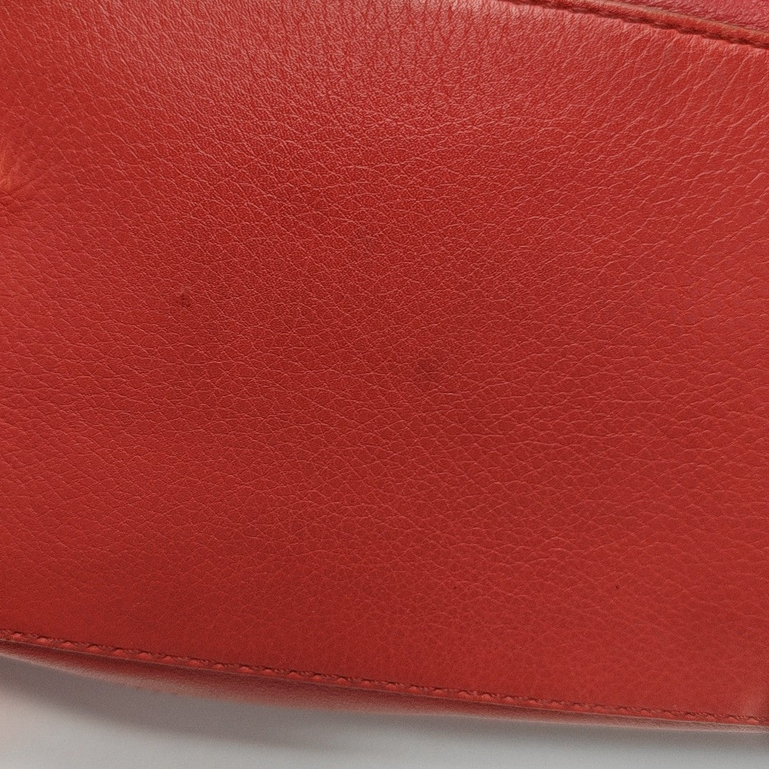 Puzzle Small Calfskin Red