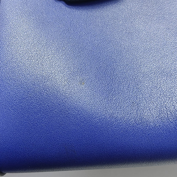 Calfskin Shoulder Bag Blue