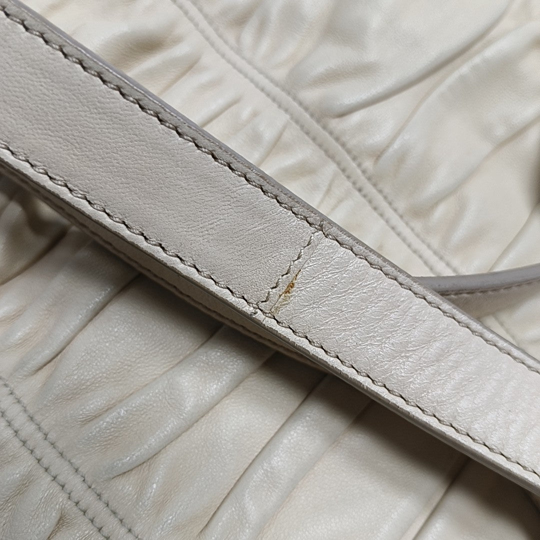 Gaufre Calfskin Beige