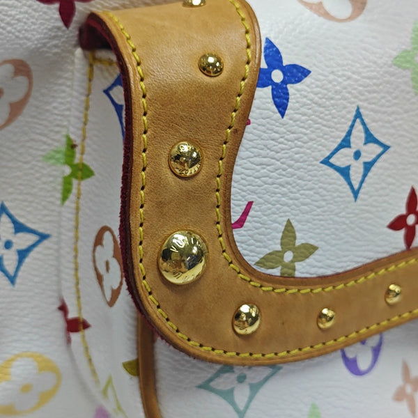 LV × TM RITA Monogram Coated Canvas White