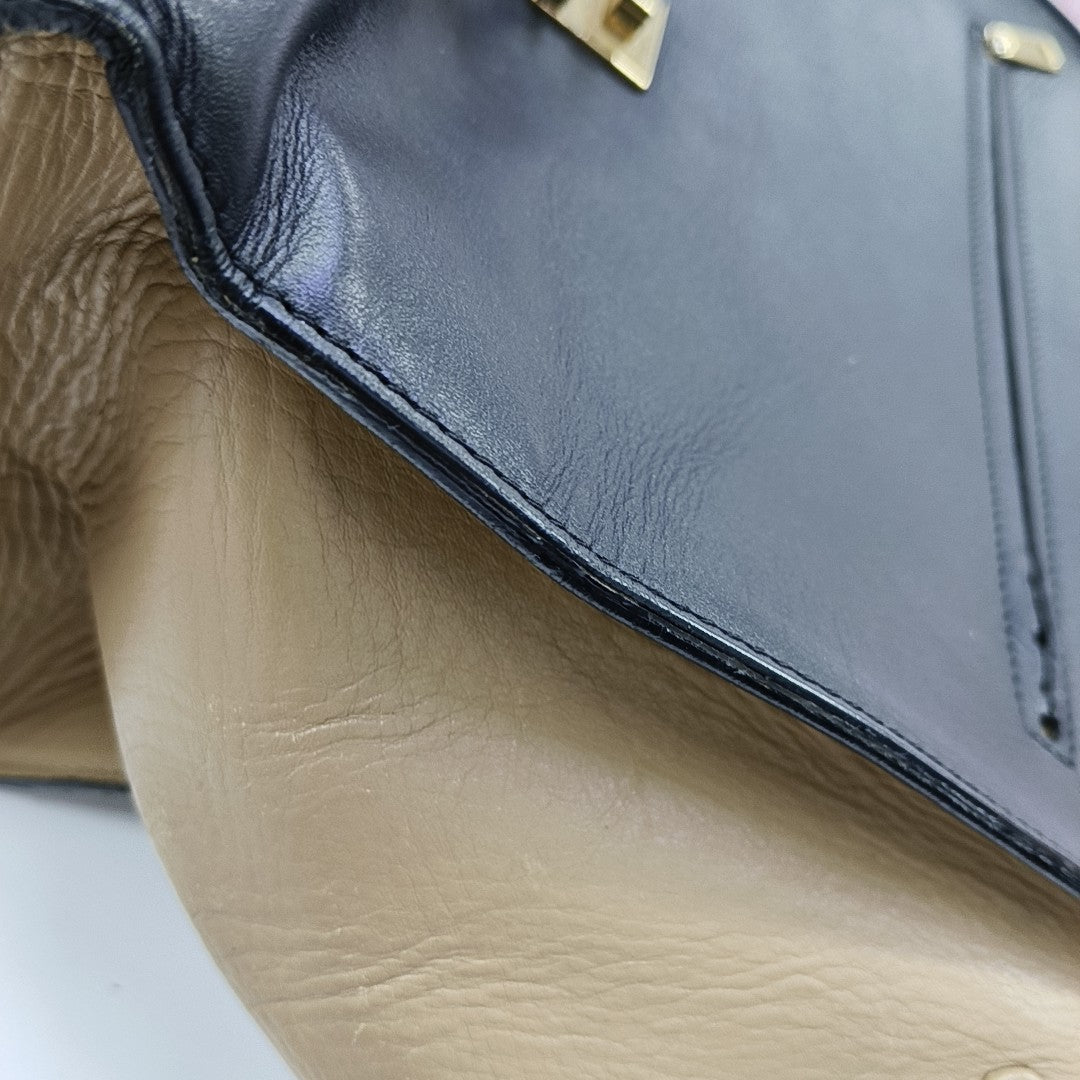 TRAPEZE Medium Calfskin Multicolor