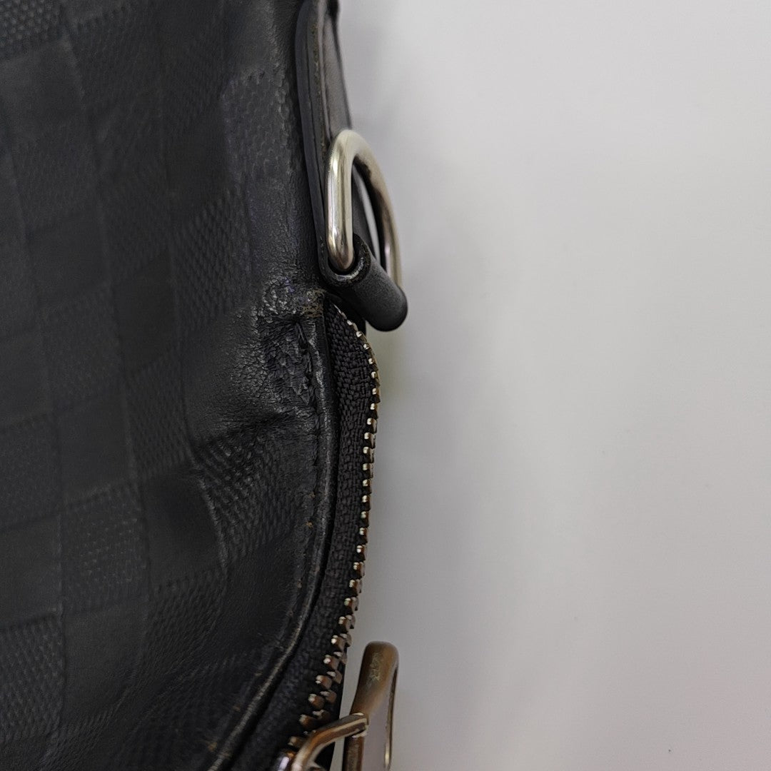 AVENUE Damier Calfskin Blue