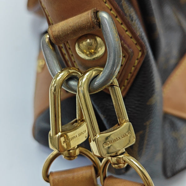 RETIRO NM Monogram Coated Canvas Brown