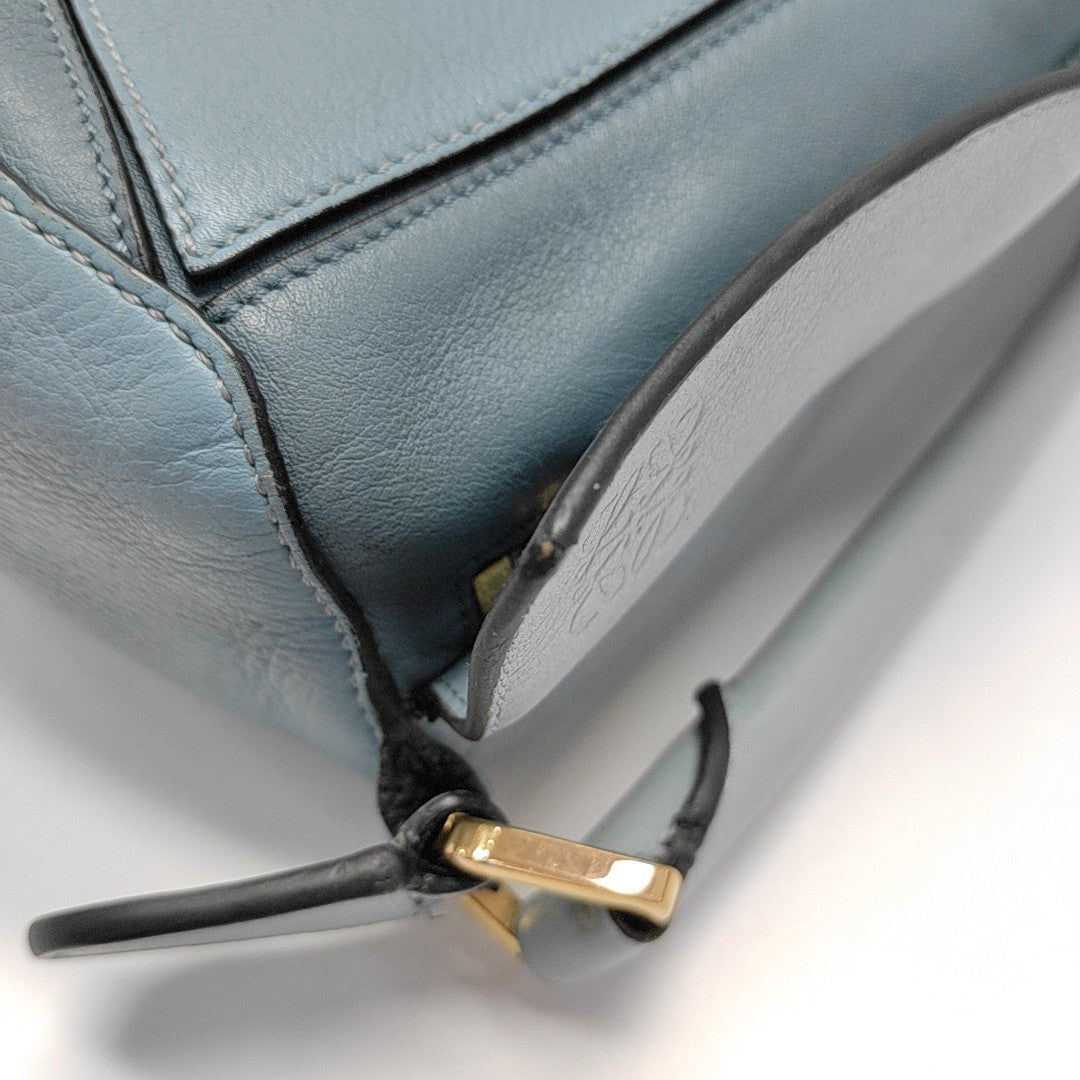 Puzzle Small Calfskin Multicolor