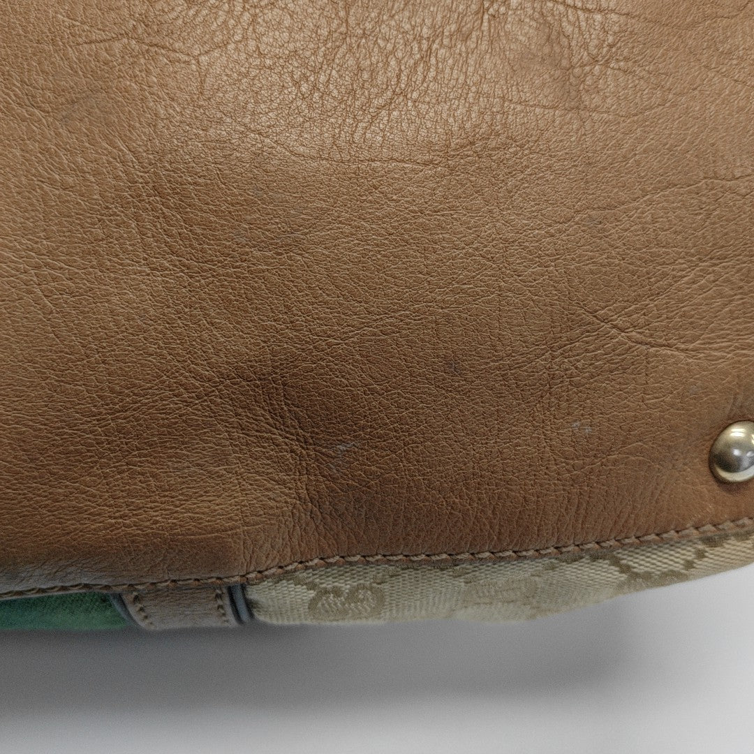 Rania Monogram Canvas Beige