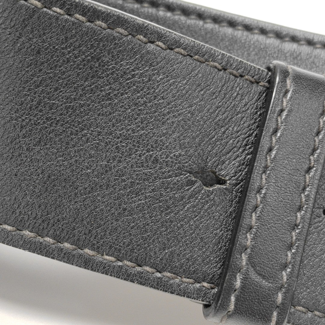 Calfskin Shoulder Bag Black