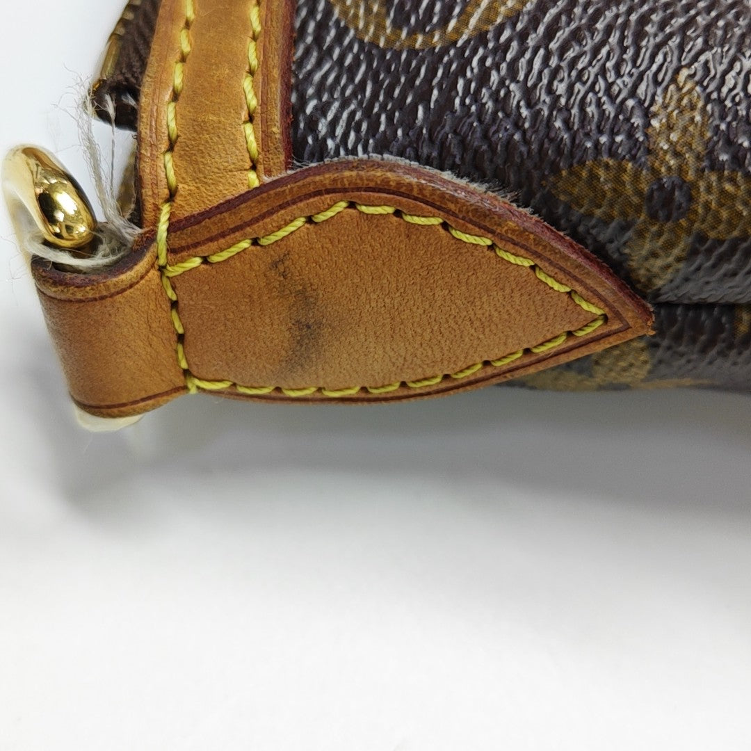 PALERMO PM Monogram Coated Canvas Brown