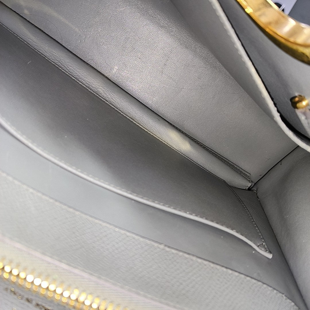 St Honoré Calfskin Blue