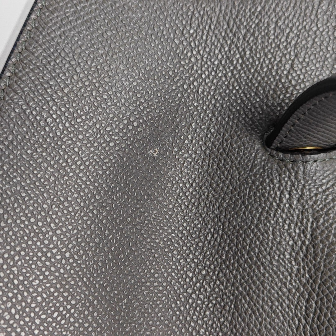 BELT Mini Calfskin Gray