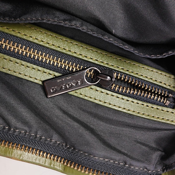 Special Material Shoulder Bag Green