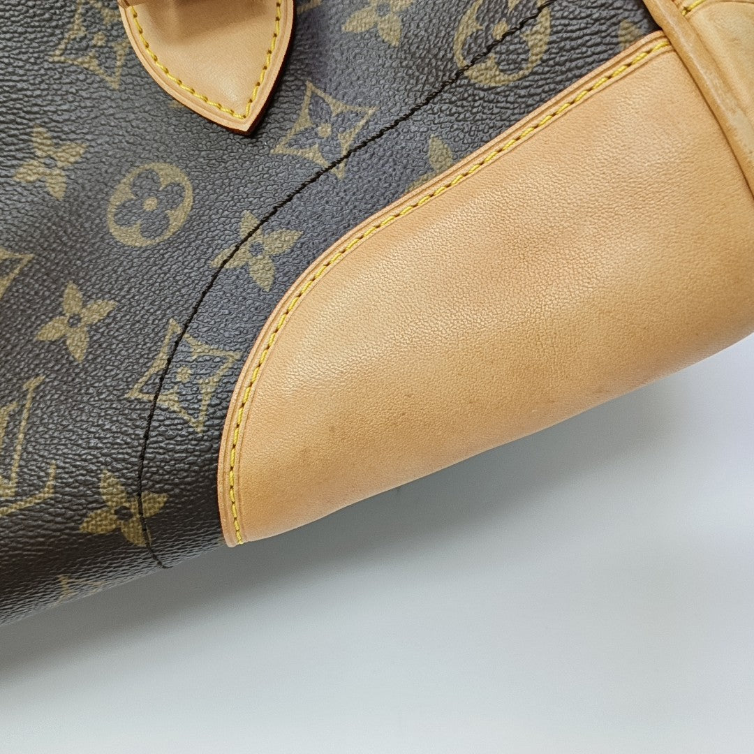 Lona Estampada Monogram BEVERLY Marrón