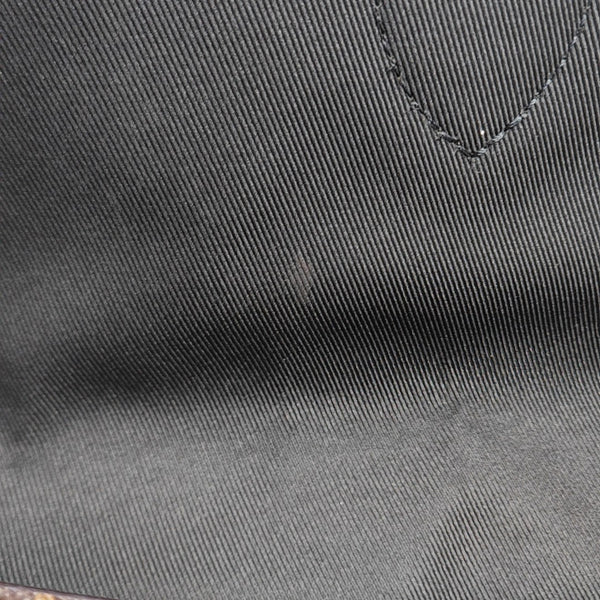 DIANE Monogram Coated Canvas Brown