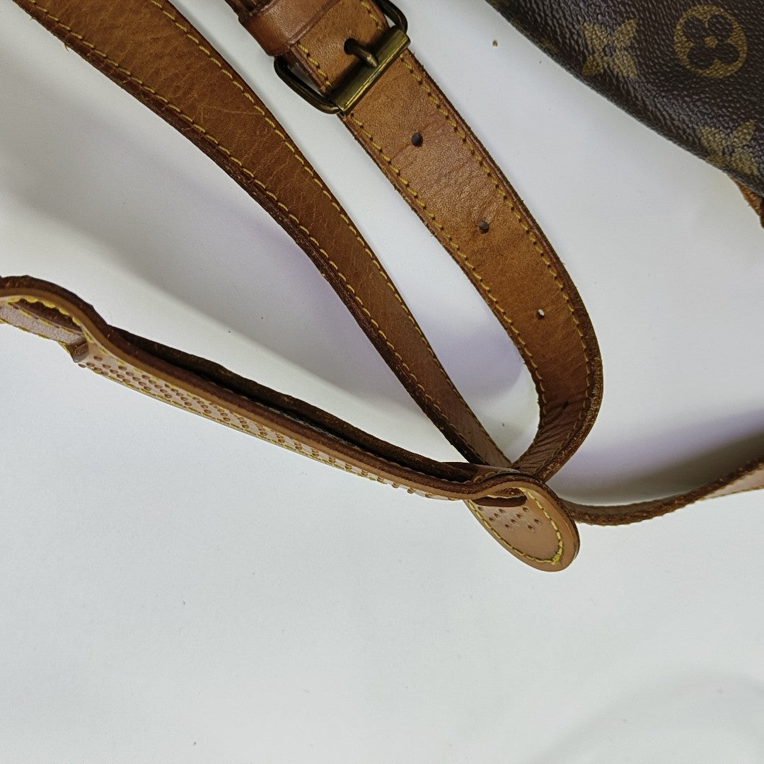SAUMUR 43 Monogram Coated Canvas Brown