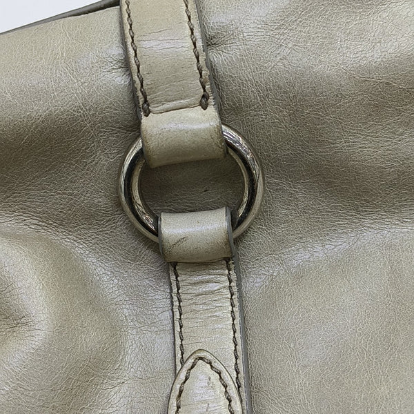 Shoulder Strap Calfskin Gray