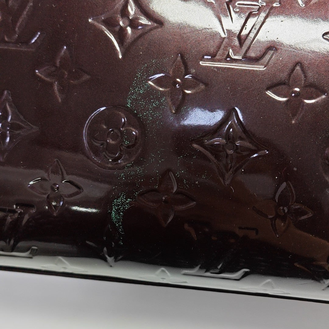 BREA MM Monogram Patent Leather Red