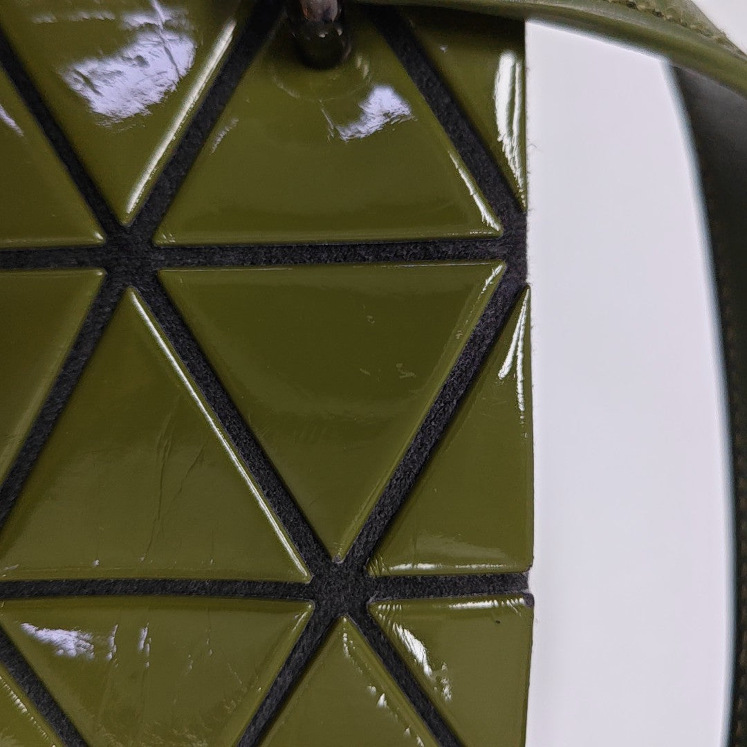Special Material Shoulder Bag Green