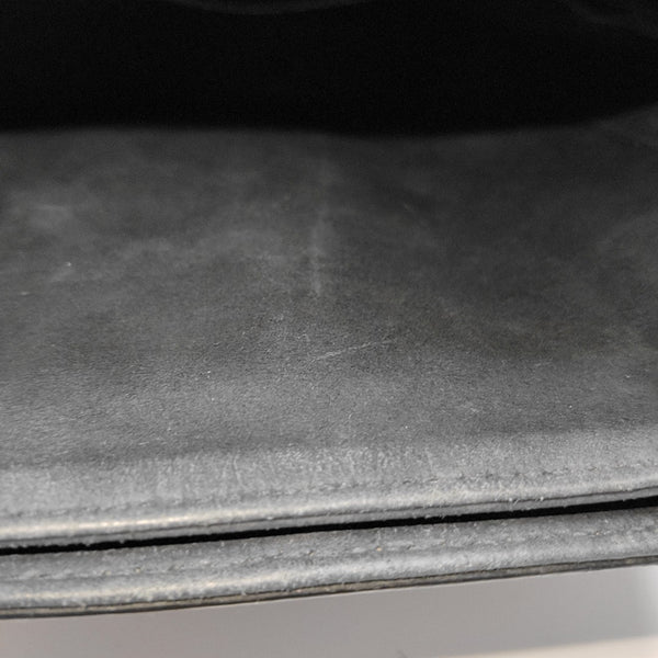 Calfskin Shoulder Bag Black