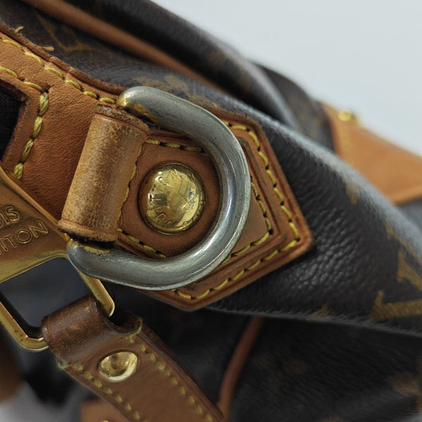 RETIRO NM Monogram Coated Canvas Brown