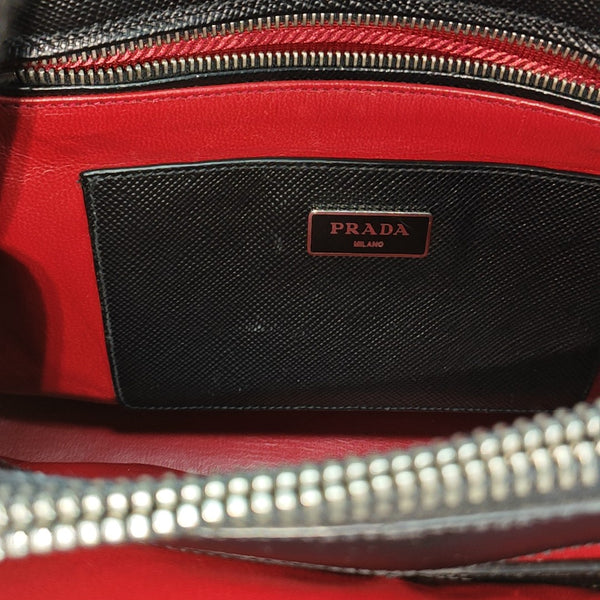 Twin Saffiano Calfskin Black