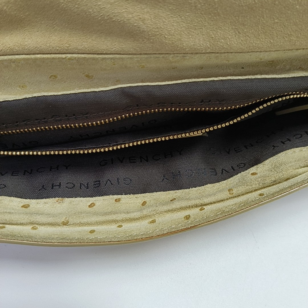 Suede Shoulder Bag Brown