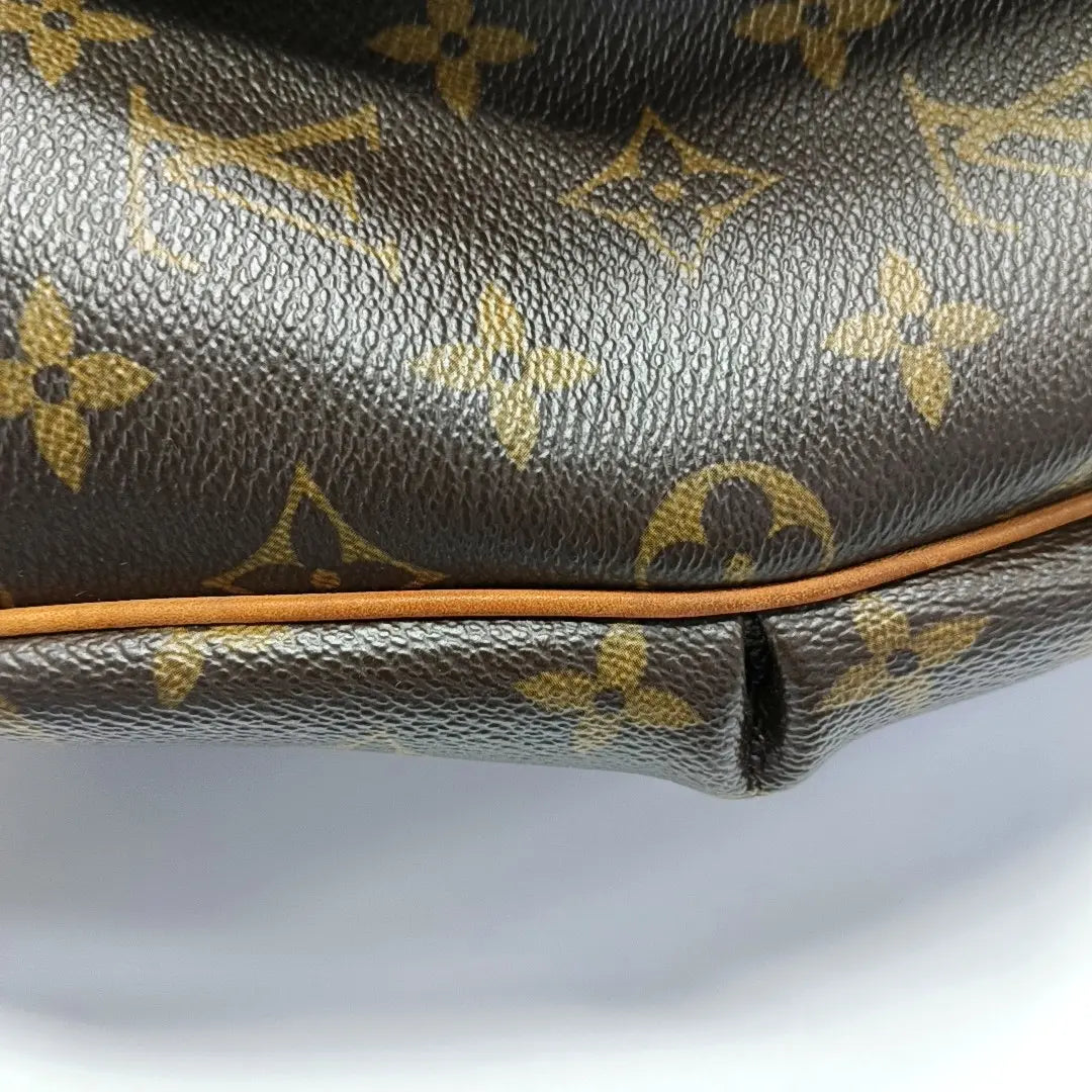 TULUM GM Monogram Coated Canvas Brown