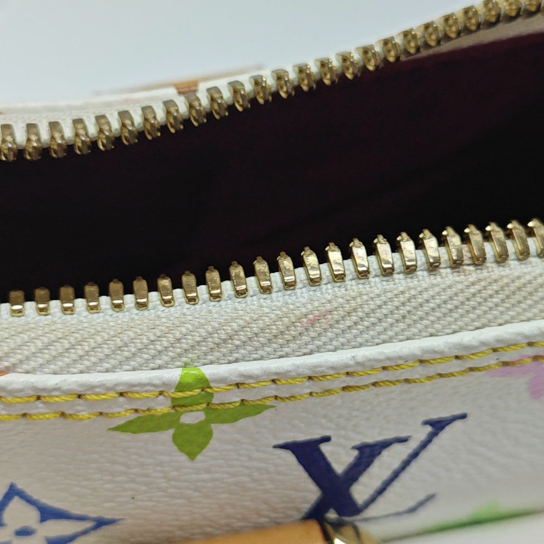 LV × TM RITA Monogram Coated Canvas White