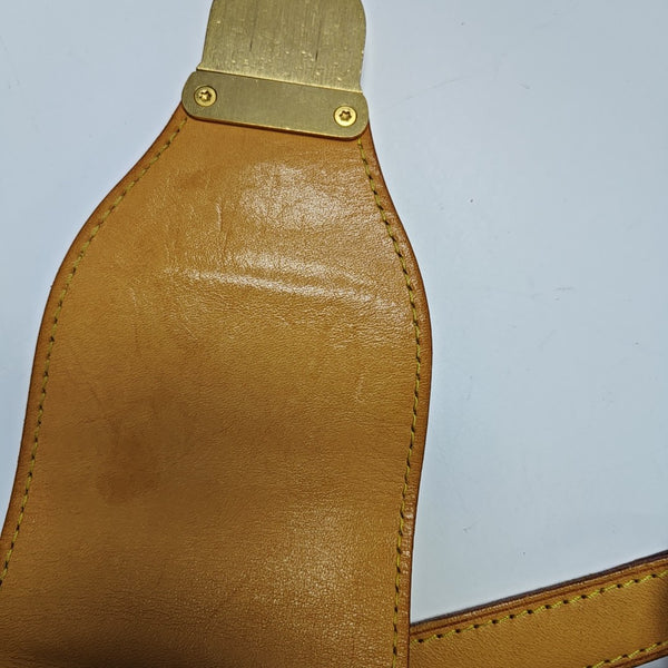 STRESA Monogram Coated Canvas Brown