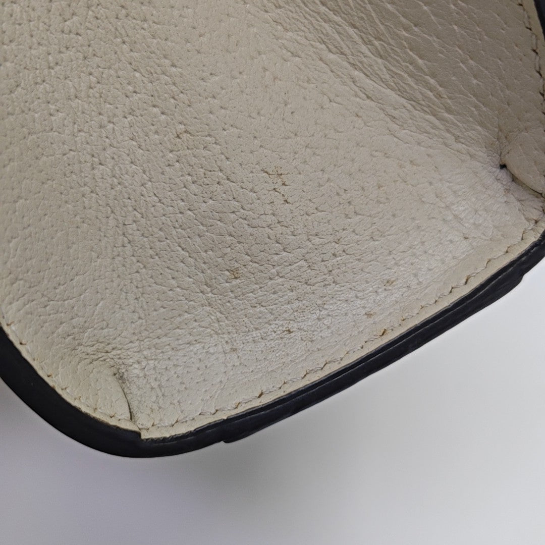 Padlock Small Calfskin White