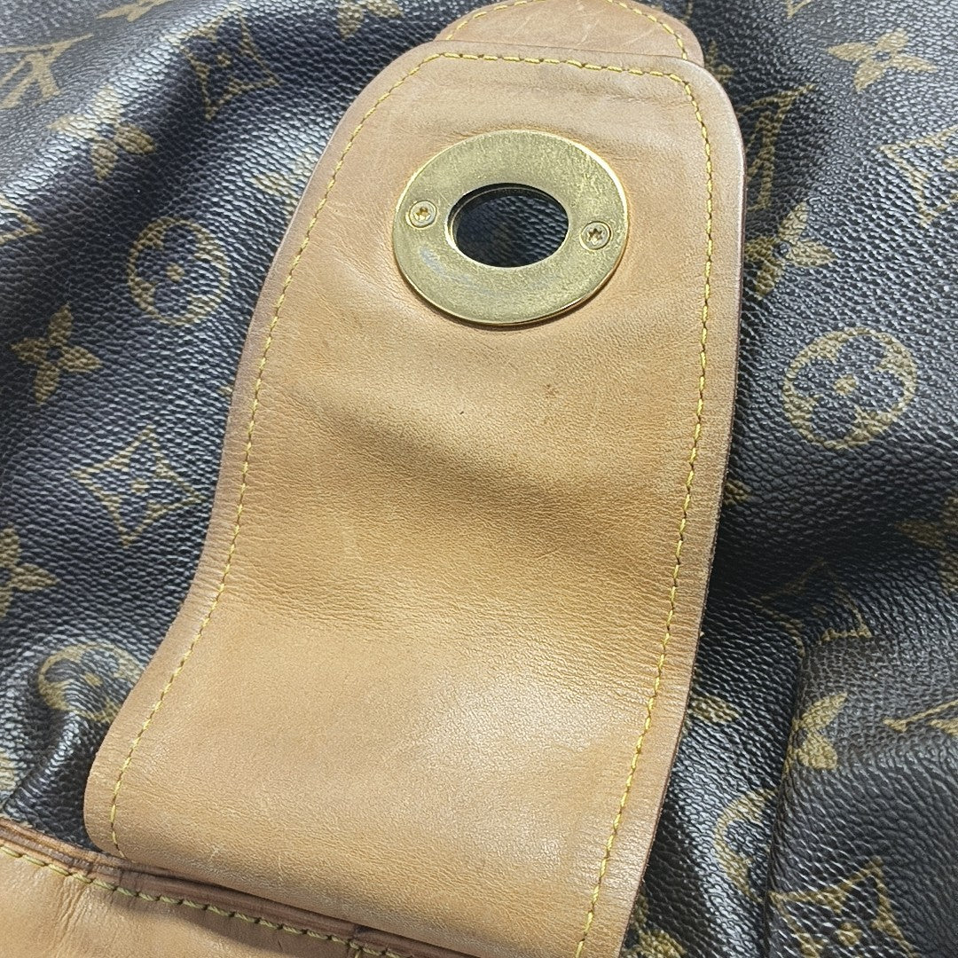 VINTAGE BOETIE PM Monogram Coated Canvas Brown