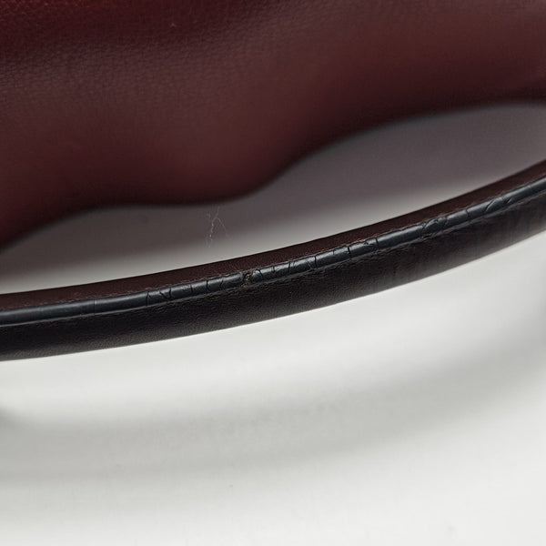 Puzzle Small Calfskin Red