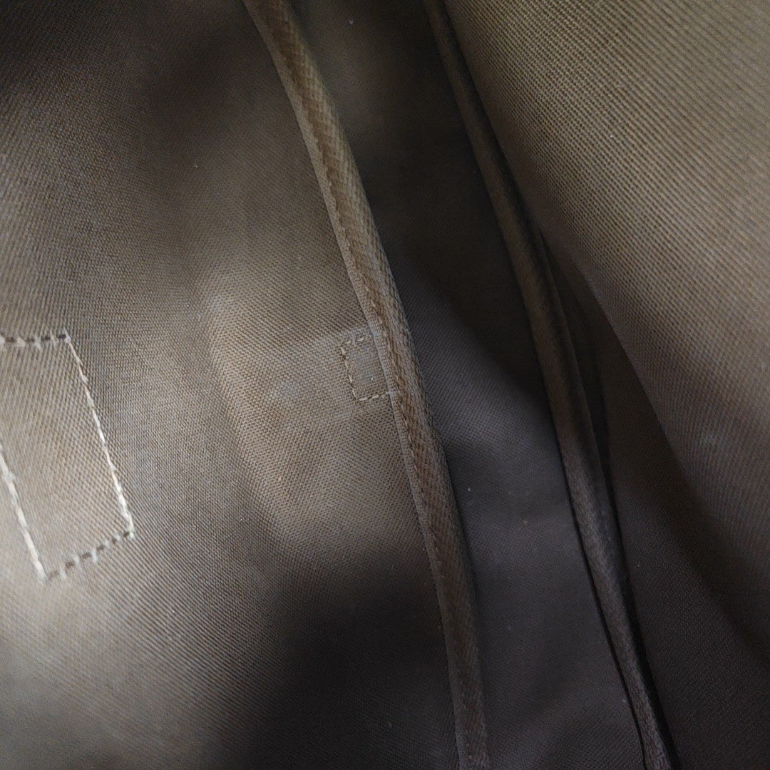 SAUMUR Monogram Coated Canvas Brown
