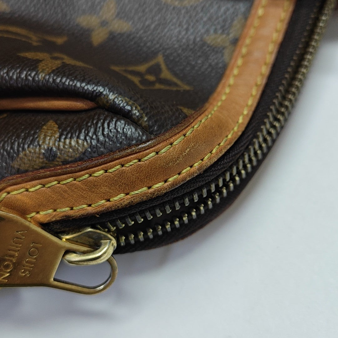 RETIRO NM Monogram Coated Canvas Brown